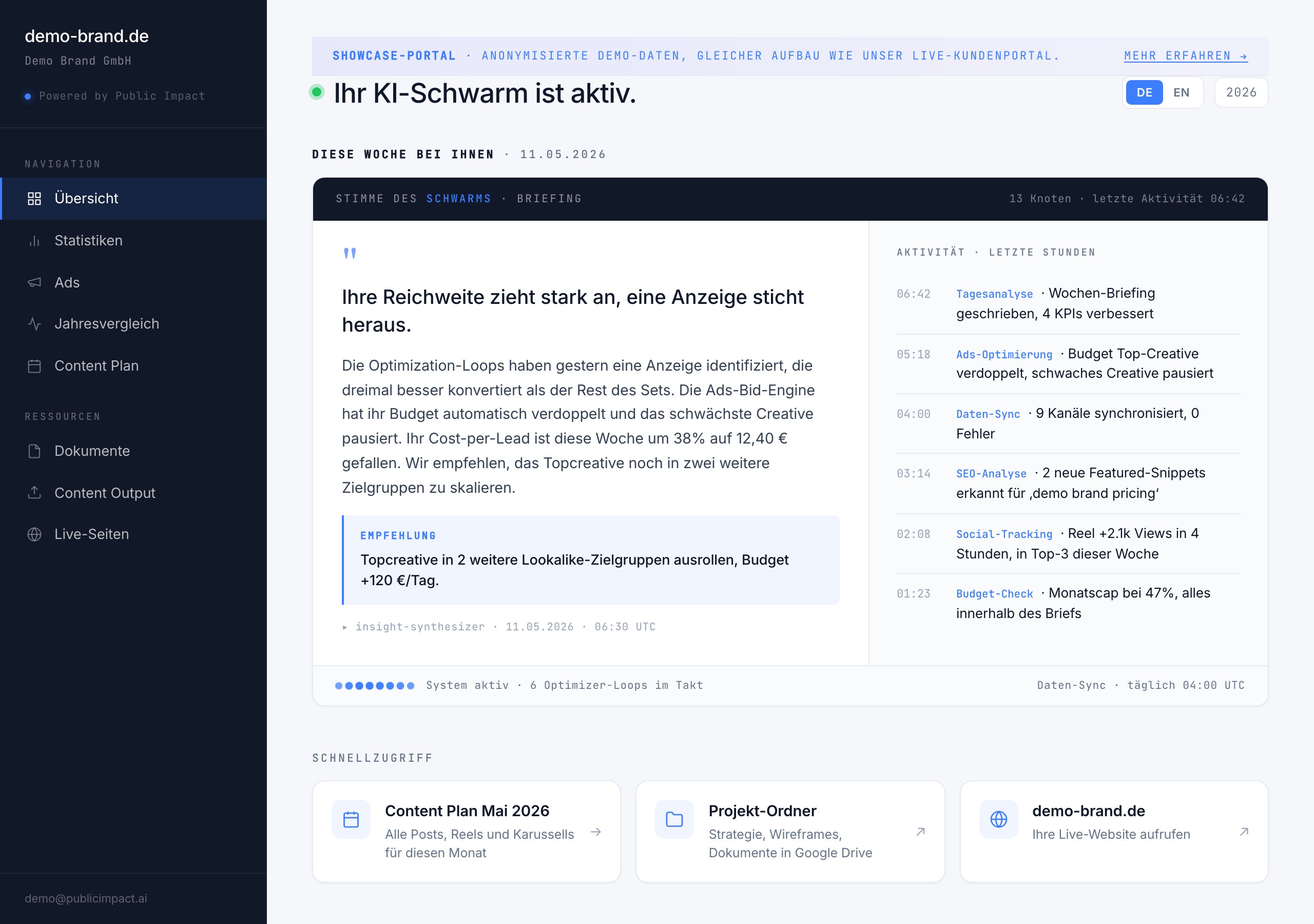 Client Portal Demo