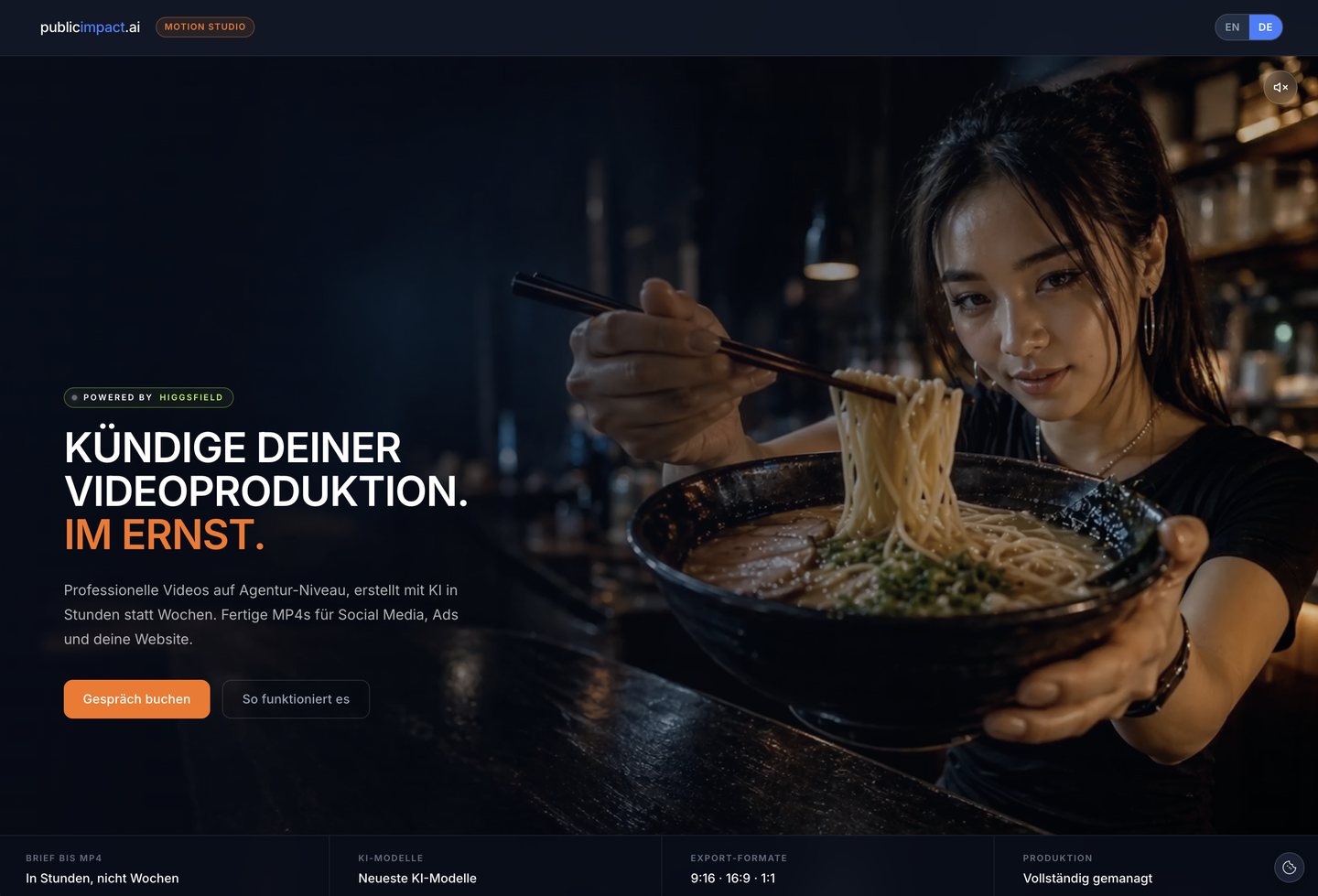 publicimpact.ai Motion Studio